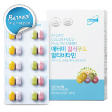 Viên tổng hợp vitamin Atomy Color Food Multivitamin (Renewal) 